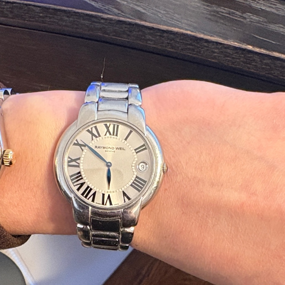 Raymond Weil Silver Roman Numeral Watch
